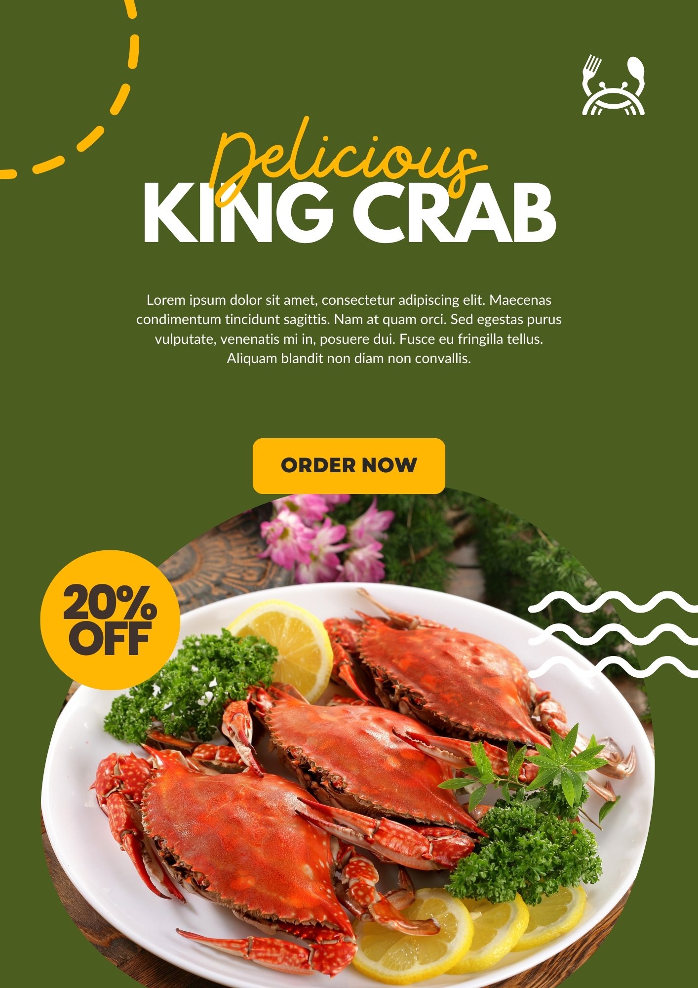 Green Yellow Fresh and High Quality Grocery Store Flyer (1)